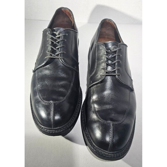 Allen Edmonds  Ashton Black Leather Split Toe Comfort Orthotic Oxford Shoe Sz11